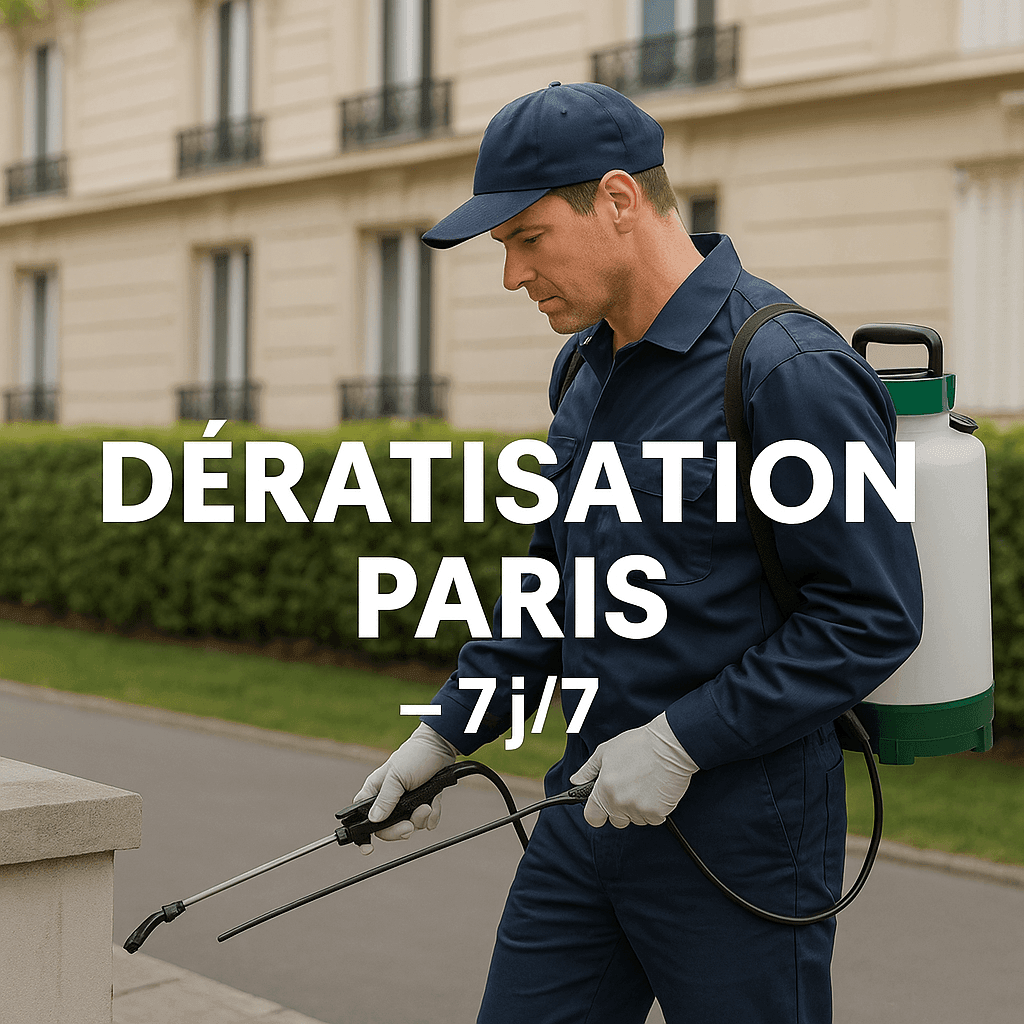 Technicien en dératisation à Paris 1er près du Louvre – Intervention 7j/7